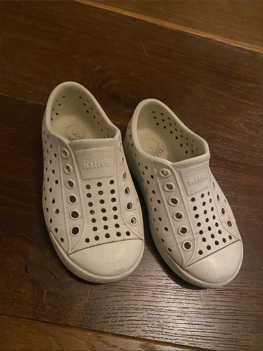 Native Slip-On Jefferson Sneakers in White